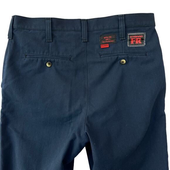 Protera FR Actionwear Saskatoon Pants Fire Resistant Arc Protection Blue 35x29 - Picture 3 of 9